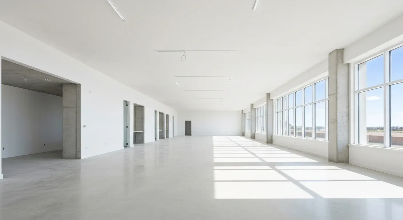 Newly finished interior ready for move-in